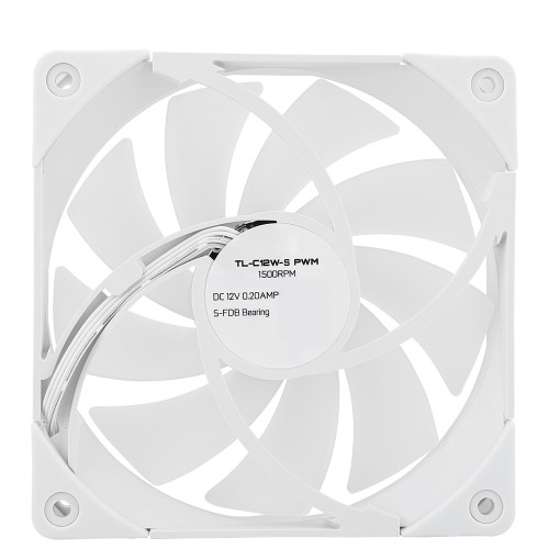 Cooling Fan For Thermalright TL-C12W-S DC12V 0.2AMP 1500RPM S-FDB Bearing 4PIN PWM+3Pin 5V ARGB 120*120*25mm New