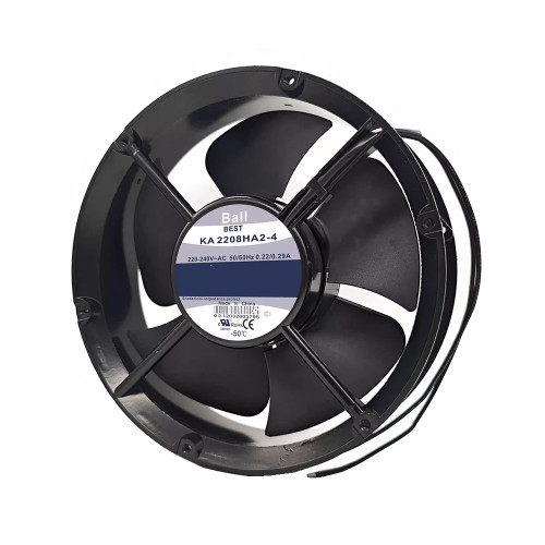 Cooling Fan For KAKU KA2208HA2-4 220*220*60mm 222*80mm Ball bearing AC220/240V 0.22/0.29A New