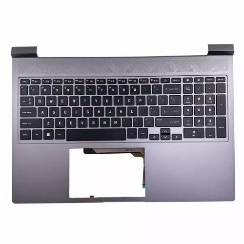 Laptop PalmRest&Keyboard For HP OMEN 16-AE0000 N85725-001 N85727-001 with RGB backlit United States US Black New