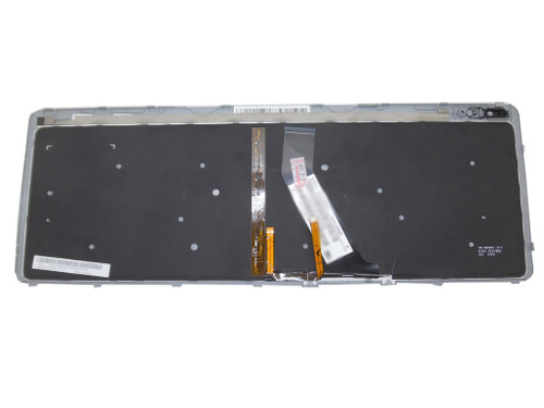Laptop Keyboard For Acer M5-581 M3-581 V5-571 V5-531 Black With Silver Frame&Backlit IT Italy 9Z.N8QBW.K0E NSK-R3KBW