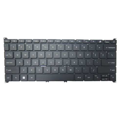 With AI Key Laptop Keyboard For ACER TravelMate Spin P4 TMP414RN-54-57U5 | NX.B6HAA.004 English US Black No Frame New
