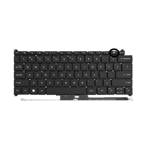 (AI Version)Laptop Backlit Keyboard For ACER TravelMate P6 14 TravelMate P6 14 AI TMP614-54-TCO-5047 | NX.BK7EC.004 TMP614-54-TCO-79VM P614-54-TCO English US Black New