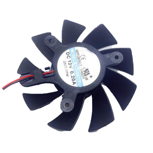 Lapop VGA Cooling Fan For COLORFUL XY-D08015BL DC12V 0.2A 2500RPM Diameter 7.5cm Hole Spacing 4.2cm 2-wire New