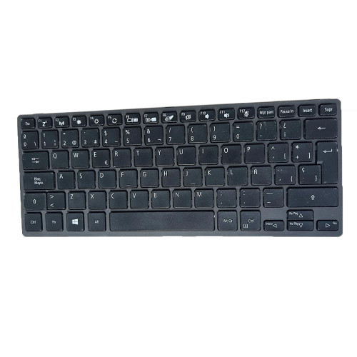 Laptop No Backlit Keyboard For ACER TravelMate B3 TMB311-33-C4SC NX.VYZAA.004 11.6' Spanish SP Black Frame New