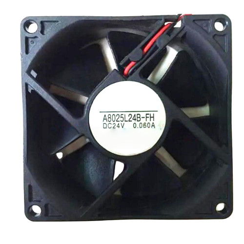 Cooling Fan For NONOISE A8025L24B-FH DC24V 0.060A 2Lines