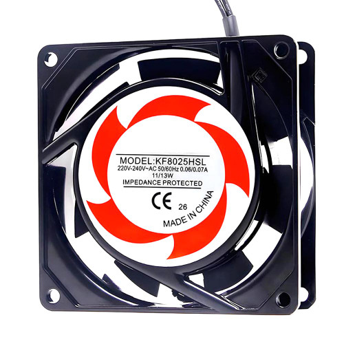 Cooling Fan For SANONDA KF8025HSL 220-240V~AC 50/60HZ 0.06/0.07A