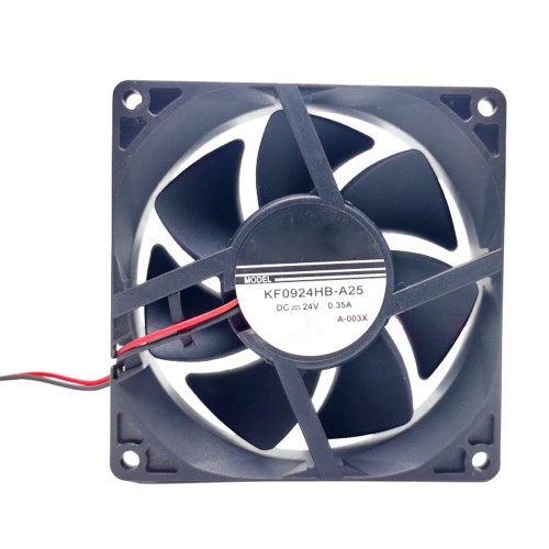 Cooling Fan For SANONDA KF0924HB-A25 DC24V 0.35A 2Lines