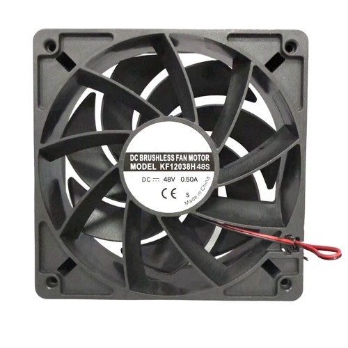 Cooling Fan For SANONDA KF12038H48S DC48V 0.50A 2PIN 2Lines