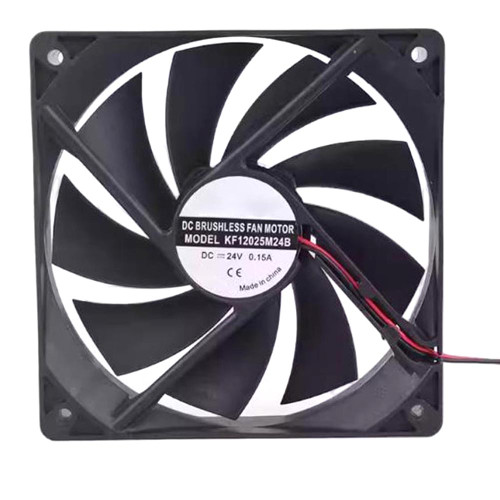 Cooling Fan For SANONDA KF12025M24B DC24V 0.15A 2Lines
