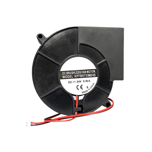 Cooling Fan For SANONDA KFFB9733M24S DC24V 0.75A 2PIN 2Lines