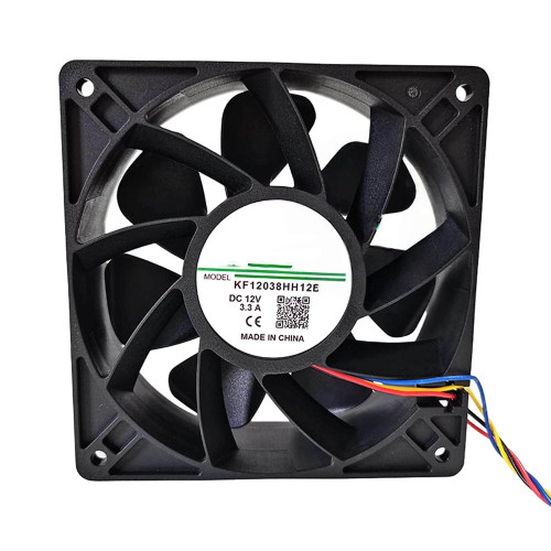 Cooling Fan For SANONDA KF12038HH12B DC12V 3.3A 4Lines