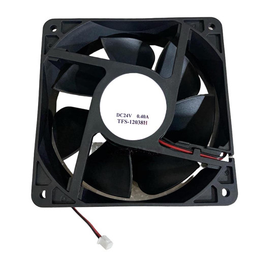 Cooling Fan For CNDF TFS-12038H DC24V 0.40A 2PIN 2Lines