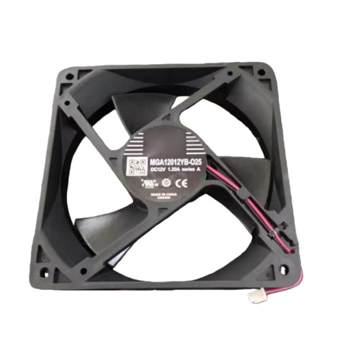 Cooling Fan For Protechnic MGA12012YB-O25 DC12V 1.20A 2PIN 2Lines