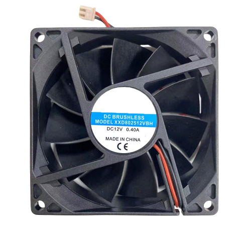 Cooling Fan XXD802512VBH DC12V 0.40A 2PIN 2Lines