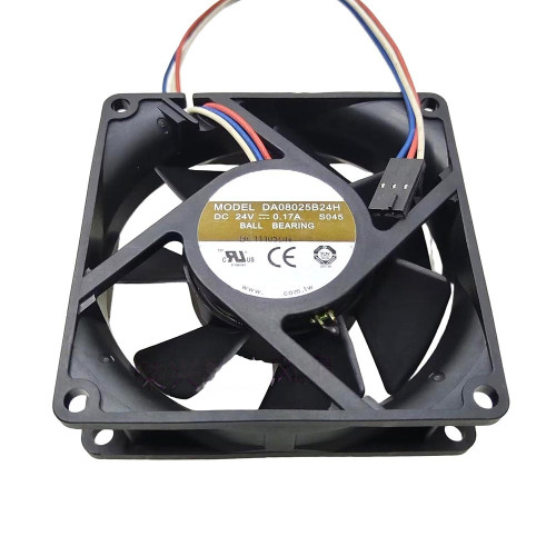 Cooling Fan For AVC DA08025B24H-S045 DA08025B24H S045 DC24V 0.17A 3PIN 3Lines