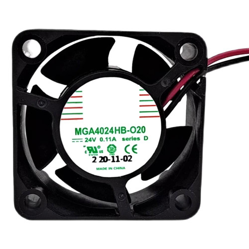 Cooling Fan MGA4024HB-O20 DC24V 0.11A 2PIN 2Lines