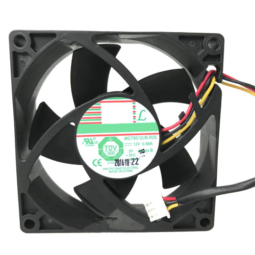Cooling Fan MGT8012UB-R25 DC12V 0.88A 3PIN 3Lines