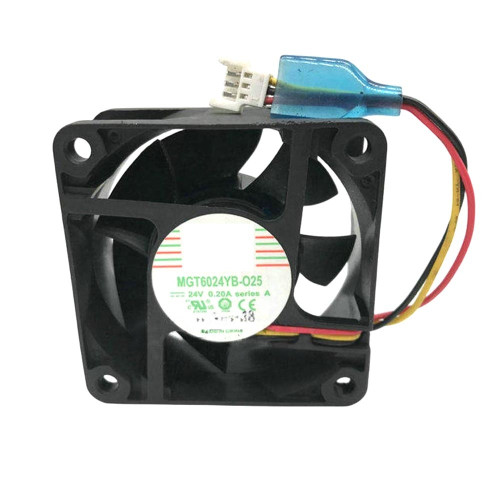 Cooling Fan For Protechnic MGT6024YB-O25 DC24V 0.20A 3PIN 3Lines