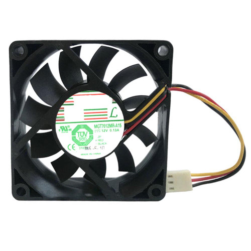 Cooling Fan For Protechnic MGT7012MR-A15 DC12V 0.13A 3PIN 3Lines