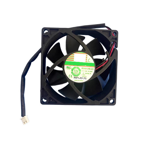 Cooling Fan For Protechnic MGA8012HS-A25 DC12V 0.24A 2PIN 2Lines