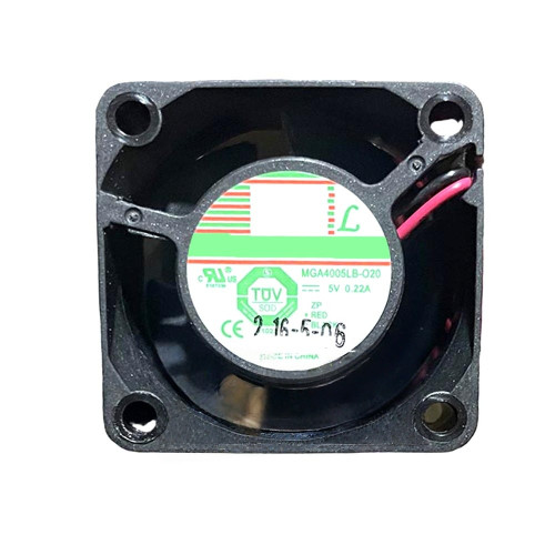 Cooling Fan For Protechnic MGA4005LB-O20 DC5V 0.22A 2PIN 2Lines
