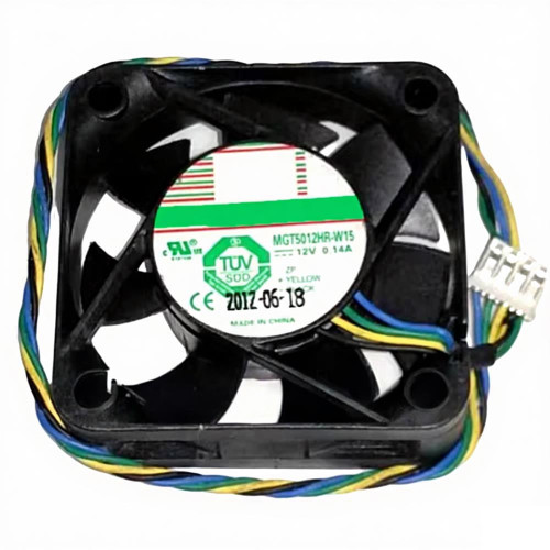 Cooling Fan For Protechnic MGT5012HR-W15 DC12V 0.14A 4PIN 4Lines