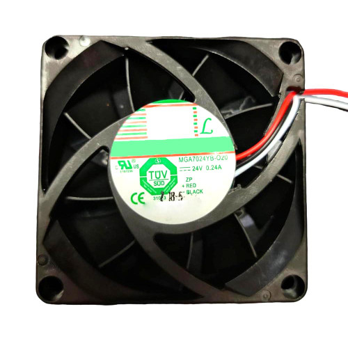 Cooling Fan For Protechnic MGA7024YB-O20 DC24V 0.24A 2Lines