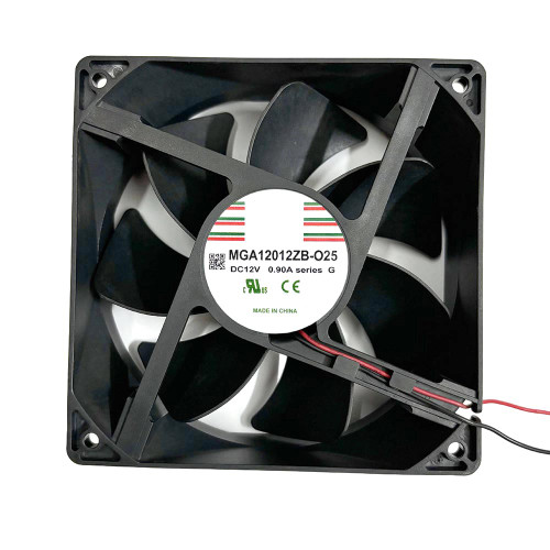 Cooling Fan For Protechnic MGA12012ZB-O25 DC12V 0.90A 2Lines