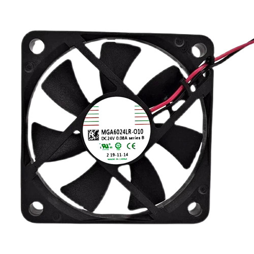 Cooling Fan For Protechnic MGA6024LR-O10 DC24V 0.08A 2Lines