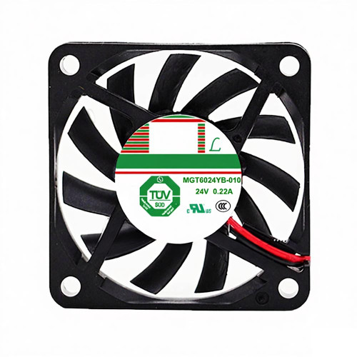 Cooling Fan For Protechnic MGT6024YB-010 DC24V 0.22A 2Lines