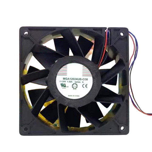Cooling Fan For Protechnic MGA12024UB-O38 DC24V 1.30A 3Lines