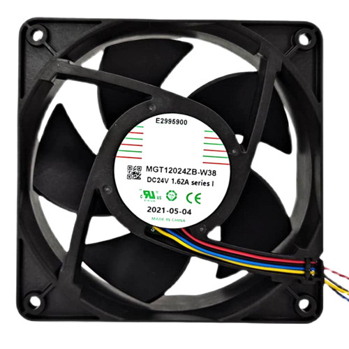 Cooling Fan For Protechnic MGT12024ZB-W38 DC24V 1.62A 4PIN 4Lines