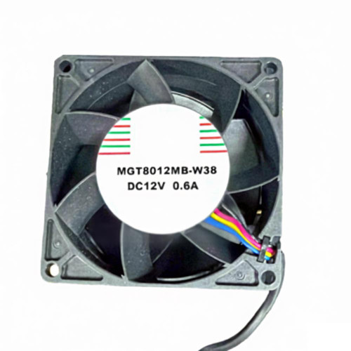 Cooling Fan For Protechnic MGT8012MB-W38 DC12V 0.6A 4Lines