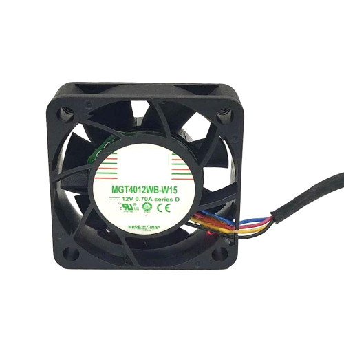 Cooling Fan For Protechnic MGT4012WB-W15 DC12V 0.70A 4PIN 4Lines