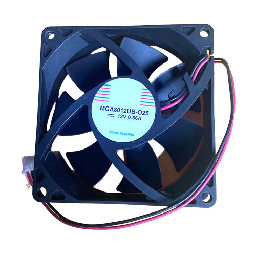 Cooling Fan For Protechnic MGA8012UB-O25 DC12V 0.66A 2PIN 2Lines