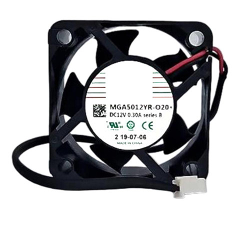 Cooling Fan For Protechnic MGA5012YR-O20 DC12V 0¡£30A 2PIN 2Lines