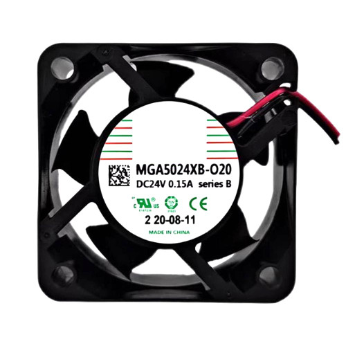 Cooling Fan For Protechnic MGA5024XB-O20 DC24V 0.15A 2Lines