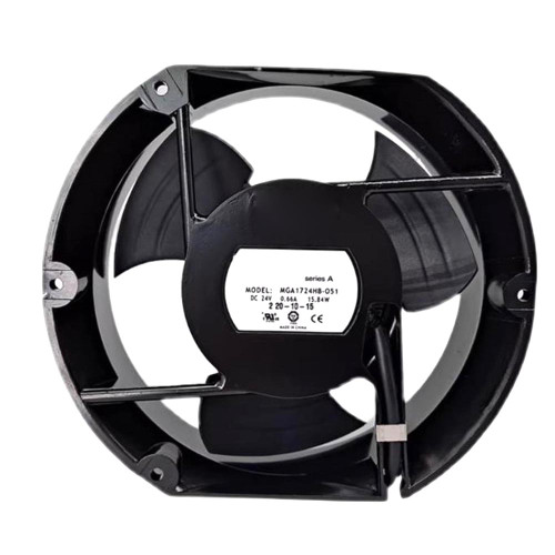 Cooling Fan For Protechnic MGA1724HB-O51 DC24V 0.66A 15.84W 2Lines