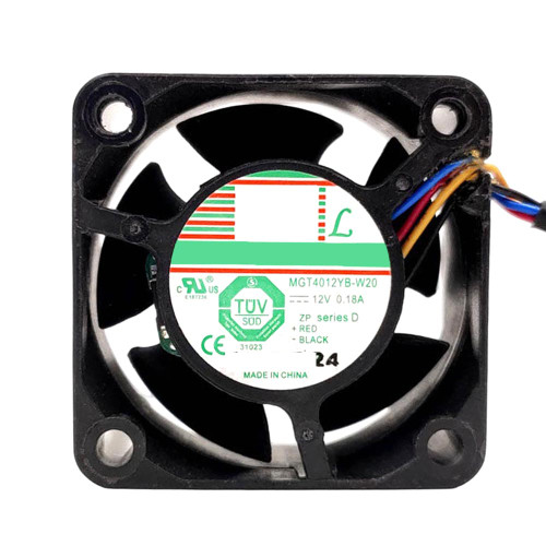 Cooling Fan For Protechnic MGT4012YB-W20 DC12V 0.18A 4Lines