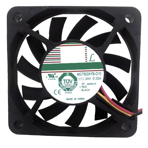 Cooling Fan For Protechnic MGT6024YB-O10 DC24V 0.22A 3Lines