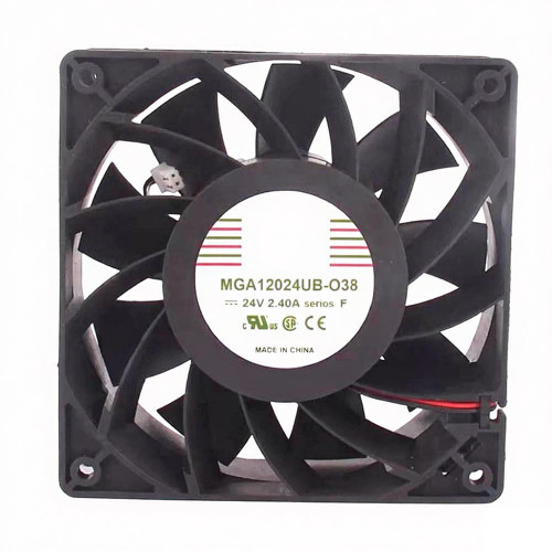 Cooling Fan For Protechnic MGA12024UB-O38 F DC24V 2.40A 2Lines