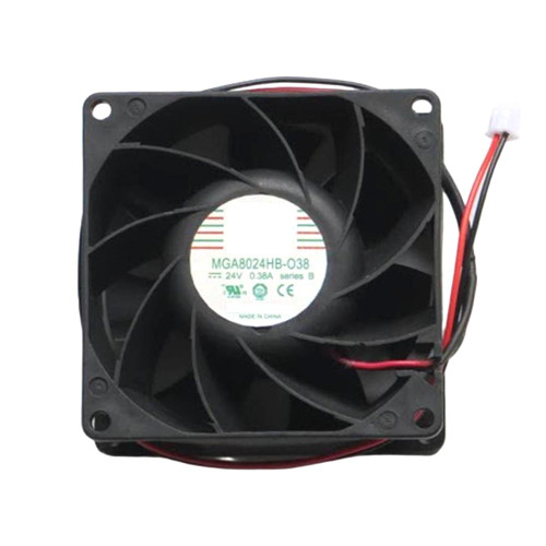 Cooling Fan For Protechnic MGA8024HB-O38 DC24V 0.38A 2PIN 2Lines