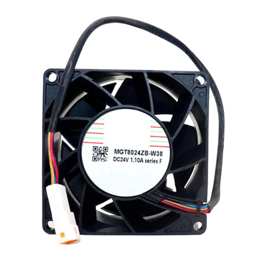 Cooling Fan For Protechnic MGT8024ZB-W38 DC24V 1.10A 4PIN 4Lines