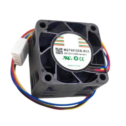 Cooling Fan For Protechnic MGT4012DB-W28 DC12V 4.00A 4PIN 4Lines