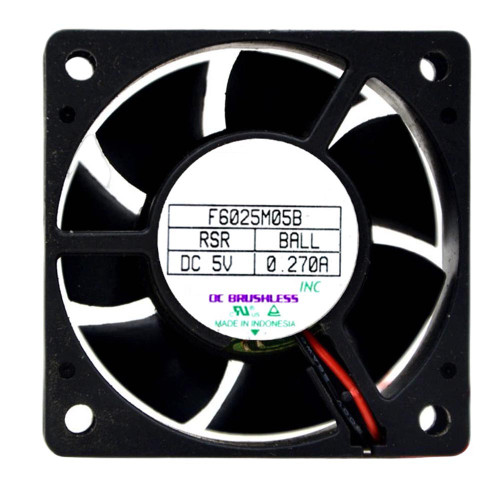 Cooling Fan For MECHATRONICS F6025M05B-RSR F6025M05B RSR DC5V 0.270A 2PIN 2Lines