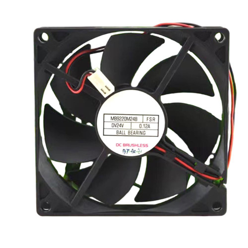 Cooling Fan For MECHATRONICS MB9220M24B-FSR MB9220M24B FSR DC24V 0.12A 2PIN 2Lines