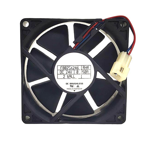 Cooling Fan For MECHATRONICS F8025X24B-RHR F8025X24B RHR DC24V 0.260A 2Lines