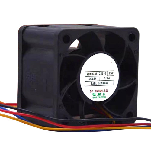 Cooling Fan For MECHATRONICS MD4028X12B1+6-RSR MD4028X12B1+6 RSR 4PIN 4Lines