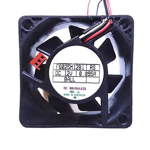 Cooling Fan For MECHATRONICS F6025M12B1-RS F6025M12B1 RS DC12V 0.095A 3PIN 3Lines
