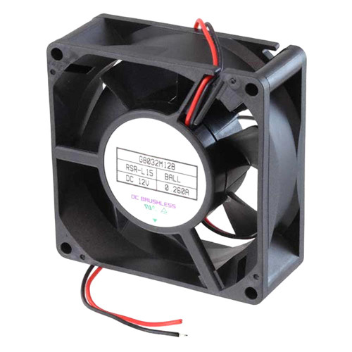 Cooling Fan For MECHATRONICS G8032M12B-RSR-L15 G8032M12B RSR-L15 DC12V 0.260A 2PIN 2Lines